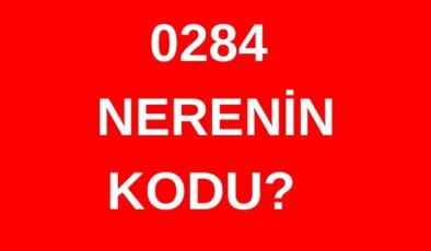 284 hangi şehrin alan kodu? 0284 nerenin telefon kodu?