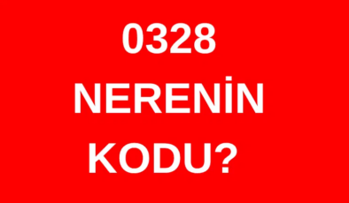 328 hangi şehrin alan kodu? 0328 nerenin telefon kodu?