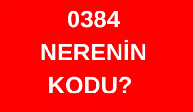 384 hangi şehrin alan kodu? 0384 nerenin telefon kodu?