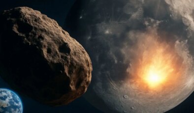 5 bin yılda bir görülüyor: Ay’a dev bir asteroit çarpabilir