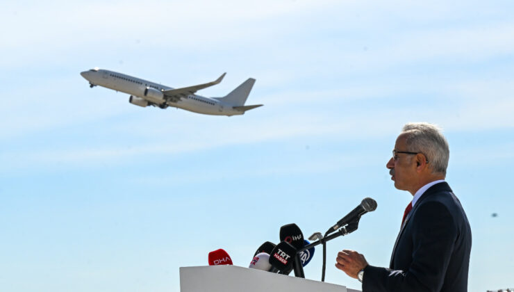 Abdulkadir Uraloğlu: Yılın ilk 6 ayında hava yolu ile 108,8 milyon yolcu seyahat etti