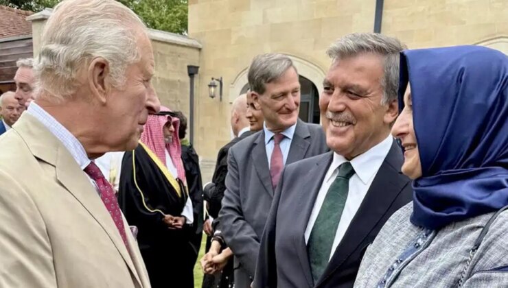 Abdullah Gül, İngiltere Kralı Charles ile görüştü