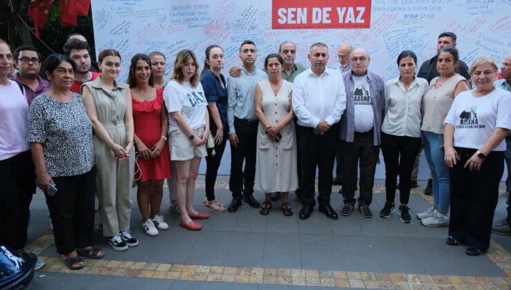 Adana Büyükşehir Belediye Başkan Vekili Geçer, Adalet Nöbeti’nde: ‘Başkanlarımızın görevlerine dönmelerini temenni ediyorum”