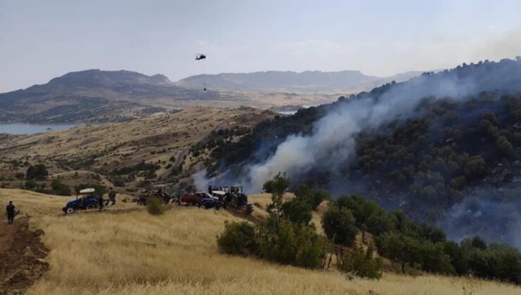Adıyaman Gerger’de orman yangını