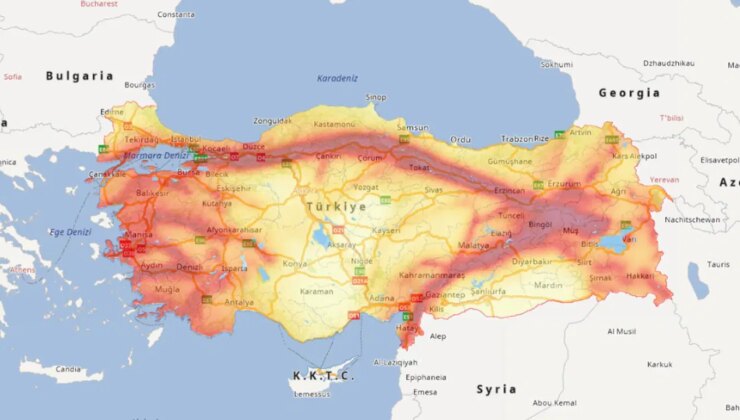 AFAD, Türkiye Deprem Tehlike Haritası’nı güncelledi: En tehlikeli iller hangileri? İstanbul, İzmir, Sakarya, Erzincan…
