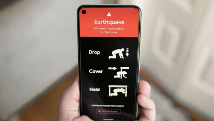 Akıllı telefonlardaki sistem, ayda 300 deprem tespit etti