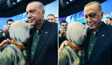 AKP’den ‘kalp’li paylaşım: Erdoğan’ın konuşması sonrası Emine Erdoğan gözyaşlarını tutamadı