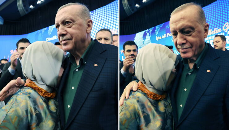 AKP’den ‘kalp’li paylaşım: Erdoğan’ın konuşması sonrası Emine Erdoğan gözyaşlarını tutamadı