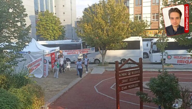 AKP’li Altındağ Belediyesi’nde direnen işçilere polis şiddeti: Bir işçi baygınlık geçirdi