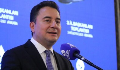 Ali Babacan’dan ‘Terörsüz Türkiye’ ismine itiraz: ‘Daha pozitif isim bulunabilir’
