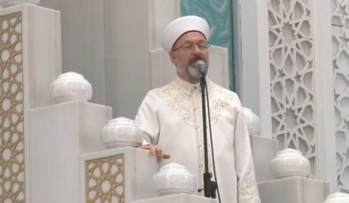 Ali Erbaş’tan yağmur duası: ‘Allah’ım tedbiri ihmal ettik, kullarına ve hayvanlarına su ver’