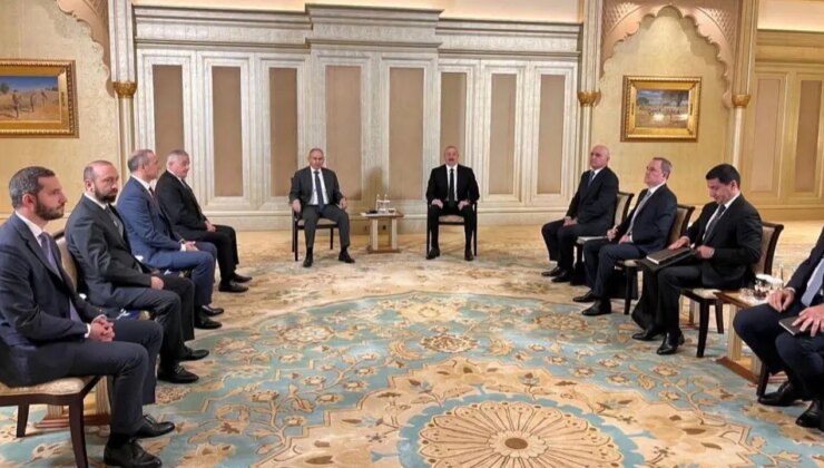 Aliyev ile Paşinyan, Abu Dabi’de görüştü