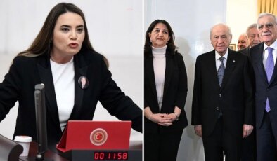 Alparslan Türkeş’in kızı ateş püskürdü! PKK’nin ‘silah bırakma’ töreni sonrası Ayyüce Türkeş’ten sert çıkış: ‘Hayırlı olsun Erdoğan-Bahçeli-Apo beraberliği!’