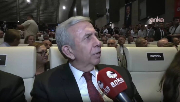 Altan Öymen’in cenaze töreni… Mansur Yavaş: ‘Siyasete her yönüyle düzey getiren, nezaket getiren birisiydi’