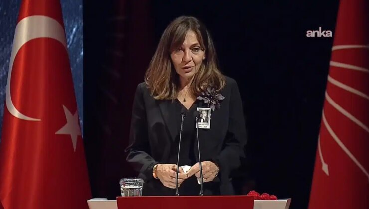 Altan Öymen’in cenaze töreninde kızı Aslı Öymen gözyaşlarını tutamadı: ‘Babamın sevildiğini biliyordum ama…’