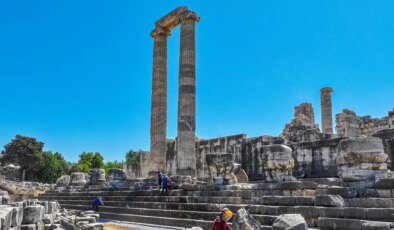 Apollon Tapınağı’nda gece ziyaretleri için hazırlıklar sürüyor