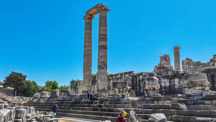 Apollon Tapınağı’nda gece ziyaretleri için hazırlıklar sürüyor