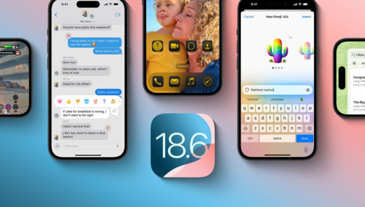 Apple, iOS 18’in son güncellemesi olması beklenen iOS 18.6’yı yayınlandı