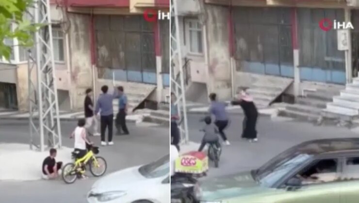 Arnavutköy’de sopalarla binaya saldırdılar!