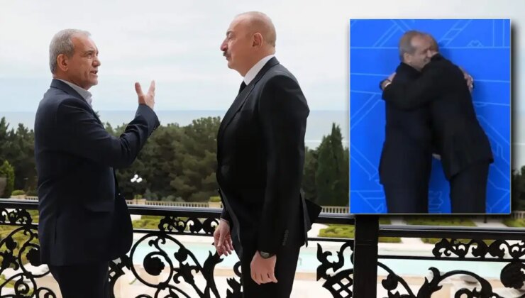 Azerbaycan Cumhurbaşkanı Aliyev ile İran Devlet Başkanı Pezeşkiyan’ın samimi görüntüleri gündem oldu