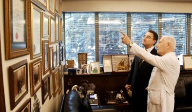 Babacan’dan Haberal’a ziyaret: ‘Vizyonu, Türkiye’nin dünyaya açılan penceresidir’