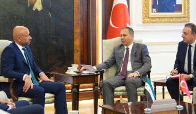 Bakan Yerlikaya’dan kritik temas: Suriye Acil Durum ve Afet Yönetimi Bakanı ile görüştü