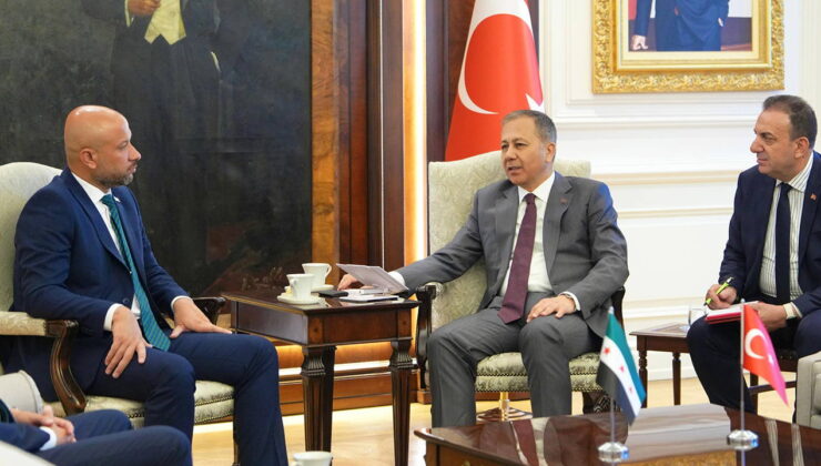 Bakan Yerlikaya’dan kritik temas: Suriye Acil Durum ve Afet Yönetimi Bakanı ile görüştü