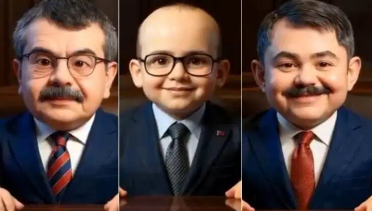 Bakanların yapay zeka ile bebeklik halleri oluşturuldu