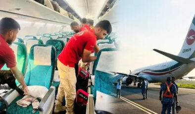 Bangladeş’te oğlunun bindiği uçak için sahte bomba ihbarı yaptı