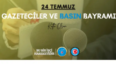 ‘Basın, demokrasimizin taşıyıcı kolonudur’