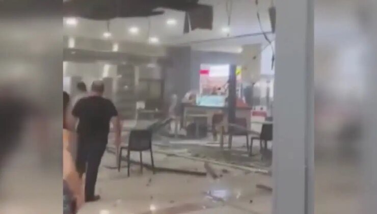 Beylikdüzü’nde AVM’nin yemek katının asma tavanı çöktü: 1 kişi yaralandı