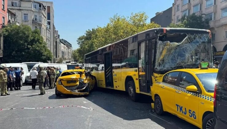 Beyoğlu’ndaki zincirleme kazada yeni gelişme