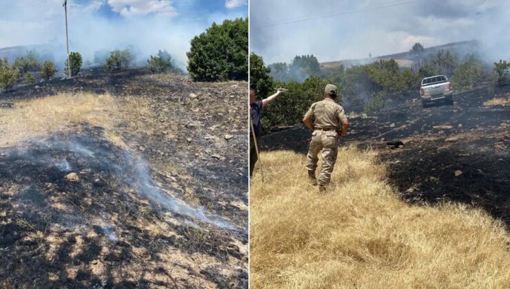 Bingöl’de korkutan yangın: Nedeni cam kırığı çıktı!
