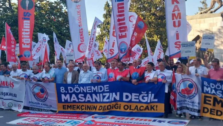 Birleşik Kamu-İş Samsun’da: ‘Kazanan emekçi olacak’