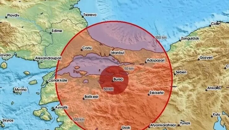 Bursa’da deprem fay hattı nereden geçiyor? Bursa deprem risk haritası tehlikeli bölgeler nereler?
