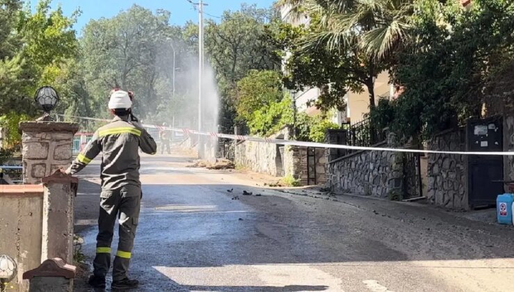 Bursa’da kazı sırasında doğal gaz borusu patladı: Yaralılar var!