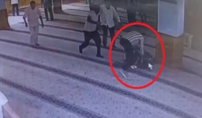 Camide komşusunu katletti: Cinayet anının görüntüleri ortaya çıktı!