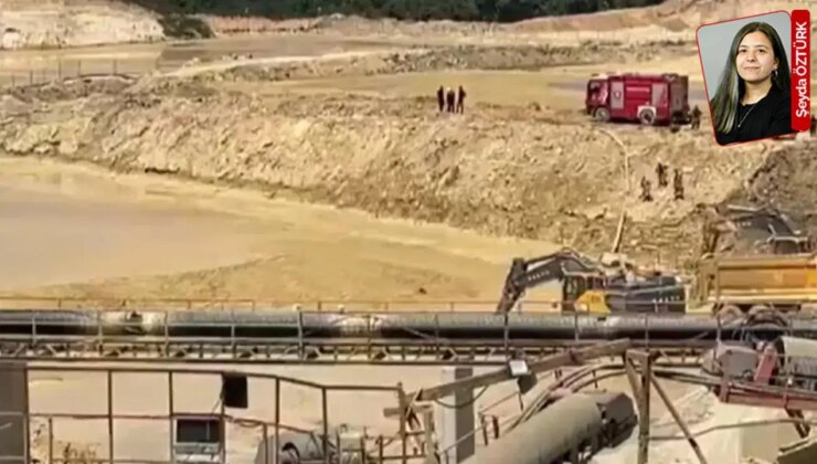 Çatalca’da genişlemek üzere olan kum ocağında göçük meydana geldi, bir işçi balçık içinde kaldı: ‘Kim denetleyecek’