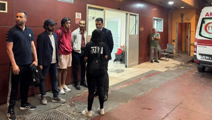 Cem Aydın’dan Saraçhane’de yaralanan genci hastanede ziyaret etti