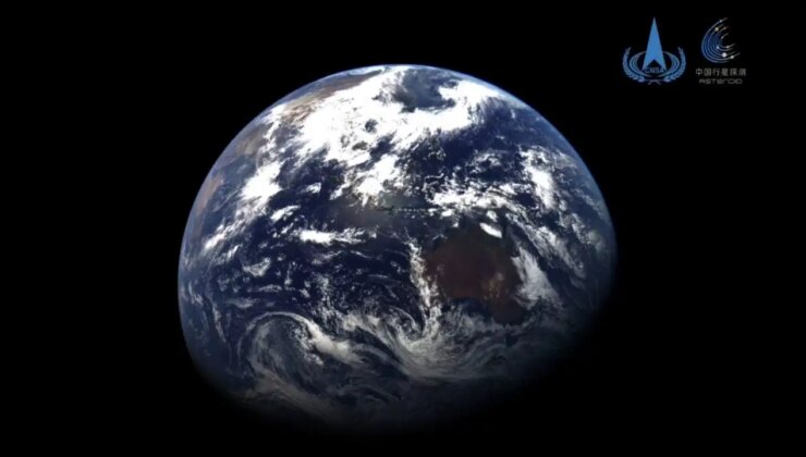 Çin elde ettiği Dünya ve Ay görüntülerini paylaştı