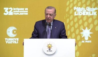 Cumhurbaşkanı Erdoğan açıklama yapıyor