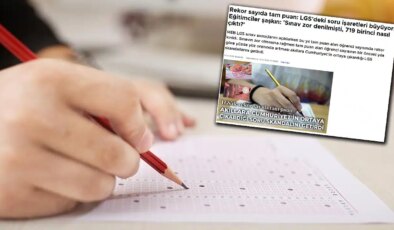 Cumhuriyet gündeme getirmişti… MEB’den ‘LGS’de şaibe’ iddialarına ‘siyaset yapmayın’ yanıtı!