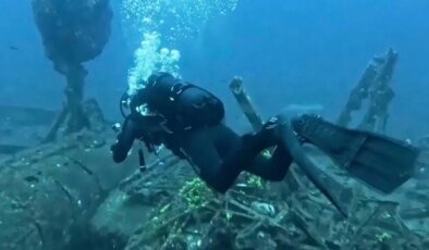 Denizin altında 225 yıllık sır ortaya çıktı
