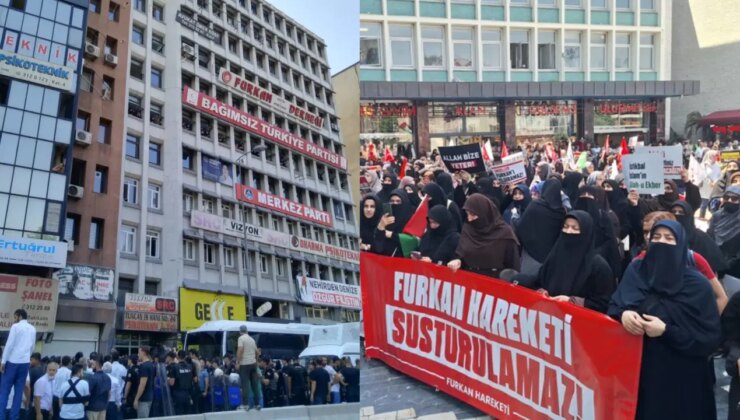 Dernek binası mühürlendi: Furkan Vakfı üyeleri ile polis arasında arbede!