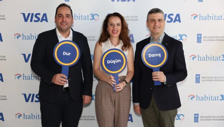 Dijitalde Güvendeyim: Visa kullanıcıları dolandırıcılık konusunda bilinçlendirmek amacıyla eğitim projesi başlatıyor