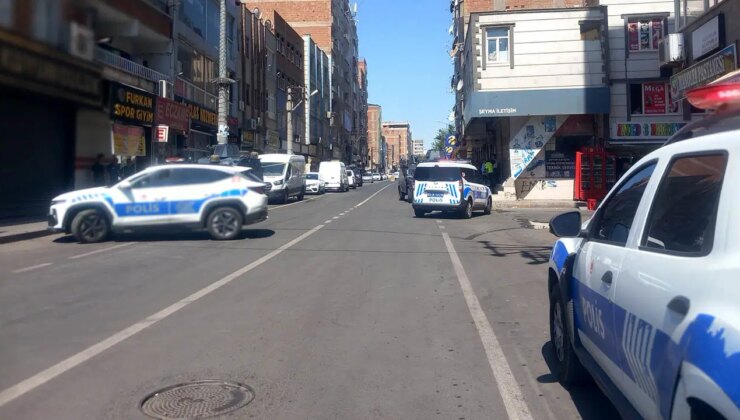 Diyarbakır’da aile içi şiddet ihbarına giden polislere ateş açıldı