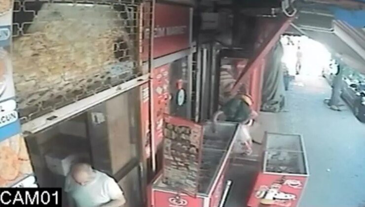Dondurma çalarken yakalandı: Geri verip tekrar çaldı!
