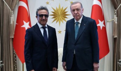 Erdoğan, Chobani’nin sahibi Hamdi Ulukaya ile görüştü