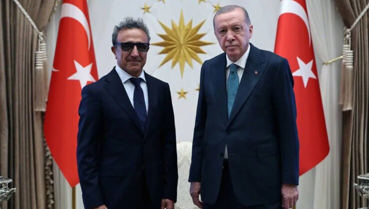 Erdoğan, Chobani’nin sahibi Hamdi Ulukaya ile görüştü