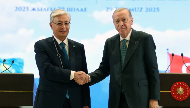 Erdoğan duyurdu: Kazakistan vize muafiyet süresini 90 güne çıkardı